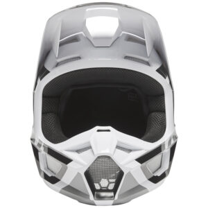Fox V1 Lux Youth Black/White Motocross Helmet - Image 5