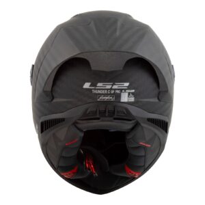 LS2 FF805 Thunder GP Pro Road Helmet Matte Black - Image 4