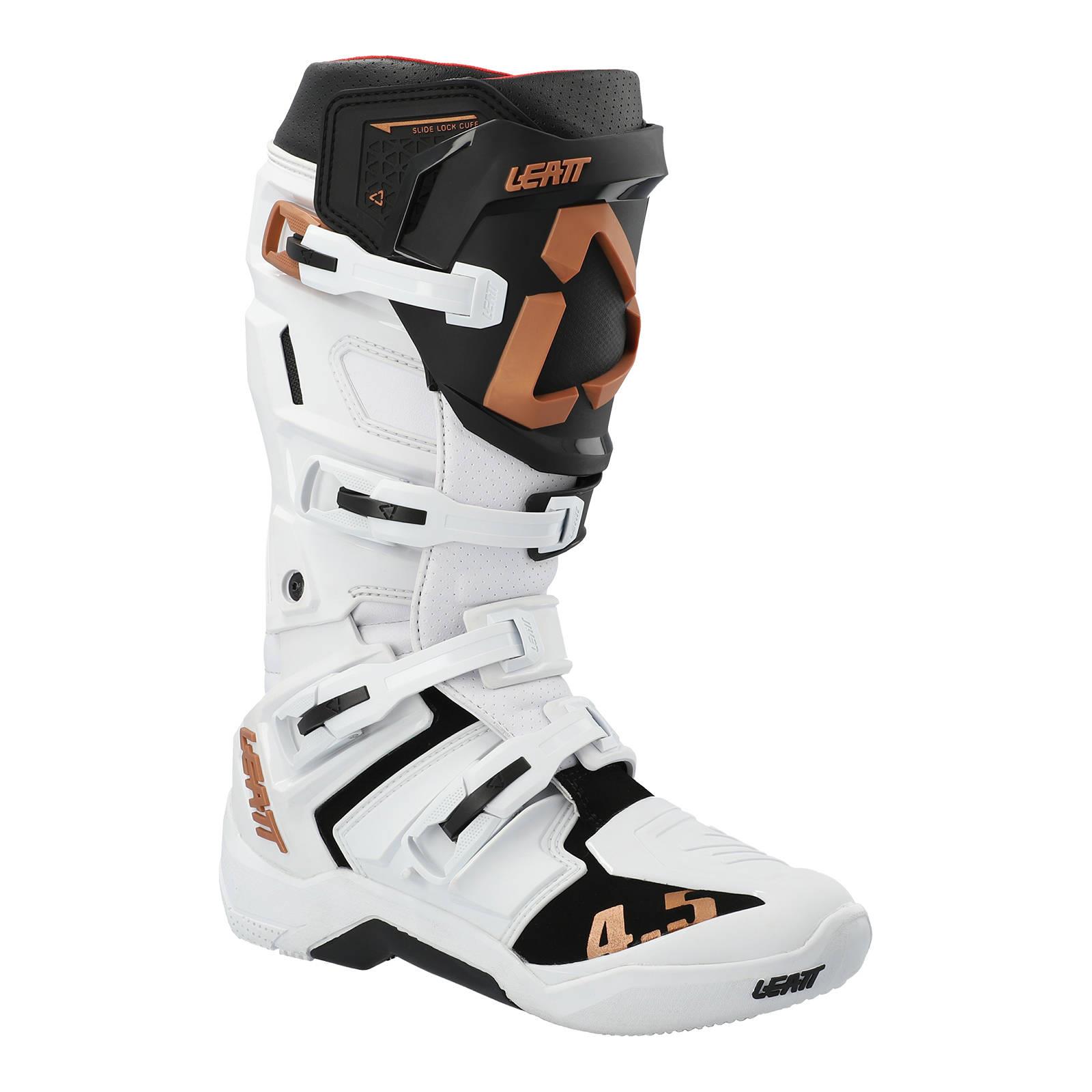 Leatt 4.5 Motocross Boots White - Image 2