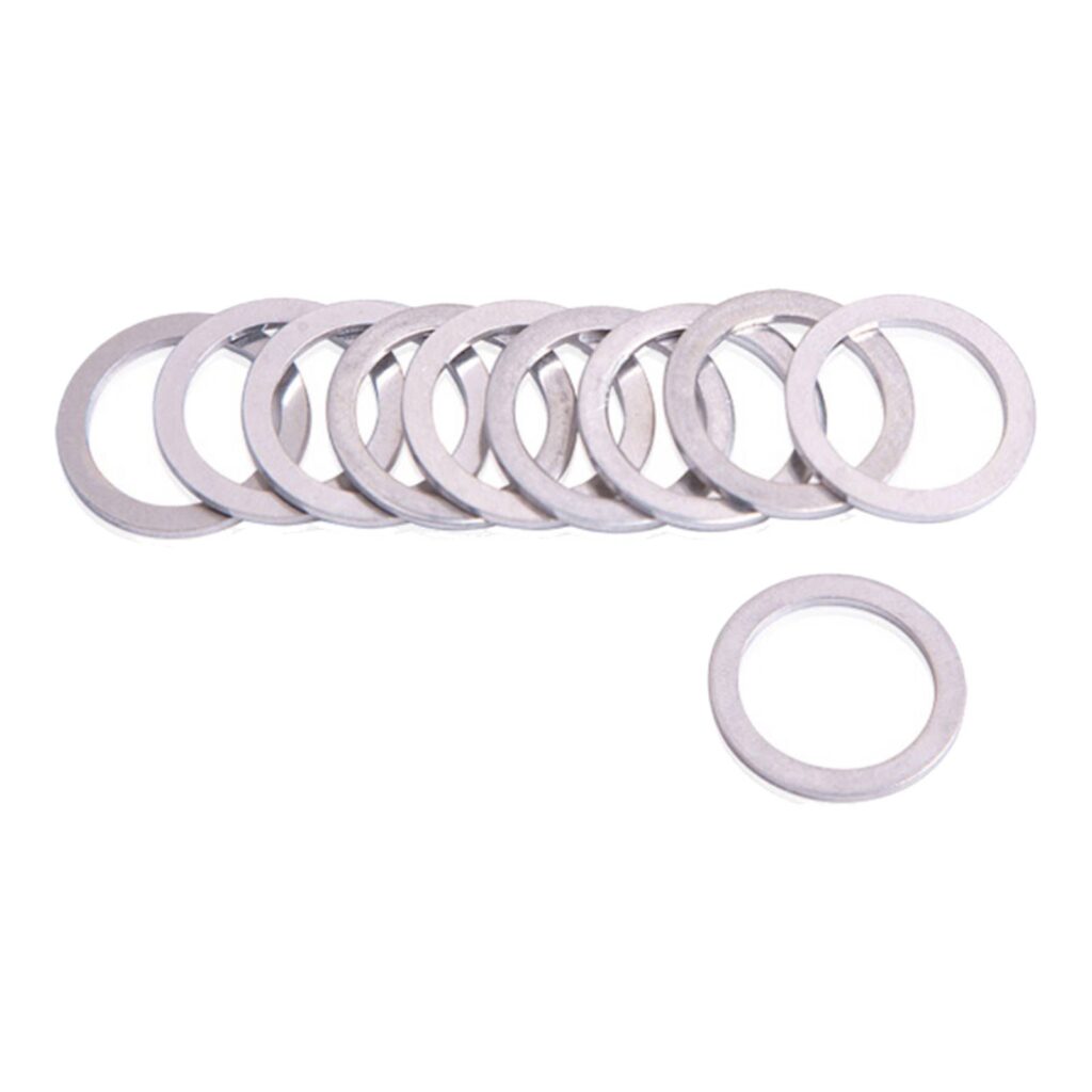 WHITES CRUSH WASHER - ALUMINIUM 10 X 16 X 1 (100pcs/pk)