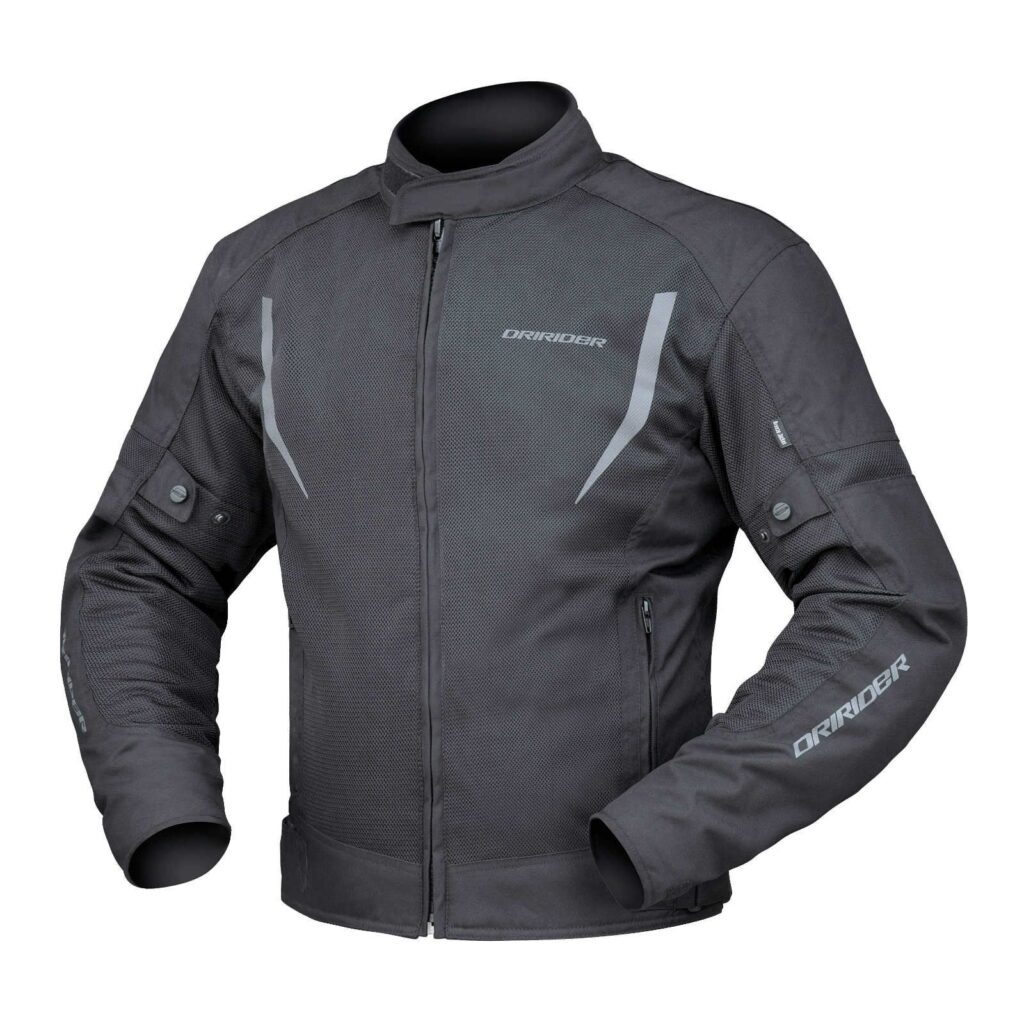 Dririder Breeze Touring Vented Road Jacket Black