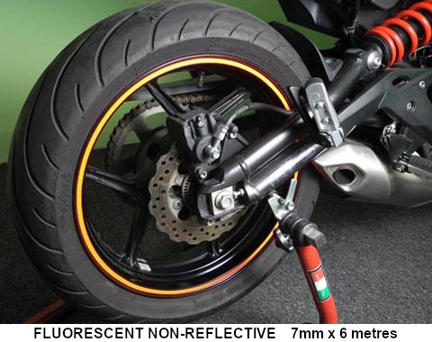 KEITI REFLECTIVE WHEEL 3 STRIPE [YELLOW] NS