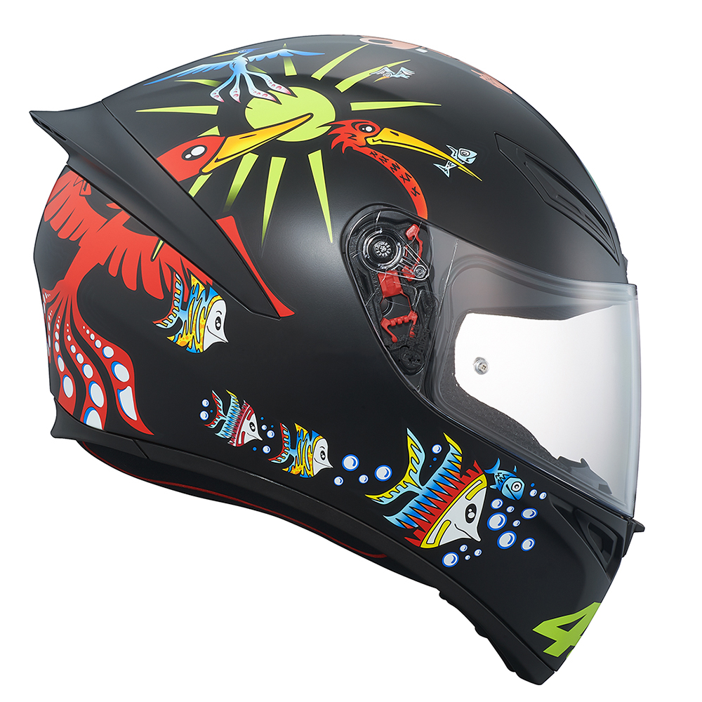 AGV K1 Road Helmet Zoo Matte Black