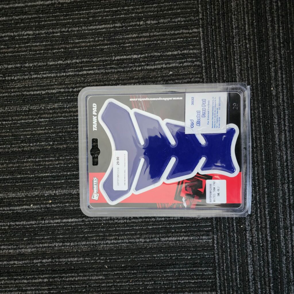 WHITES TANK PAD SML - 138mmx170mm Blue