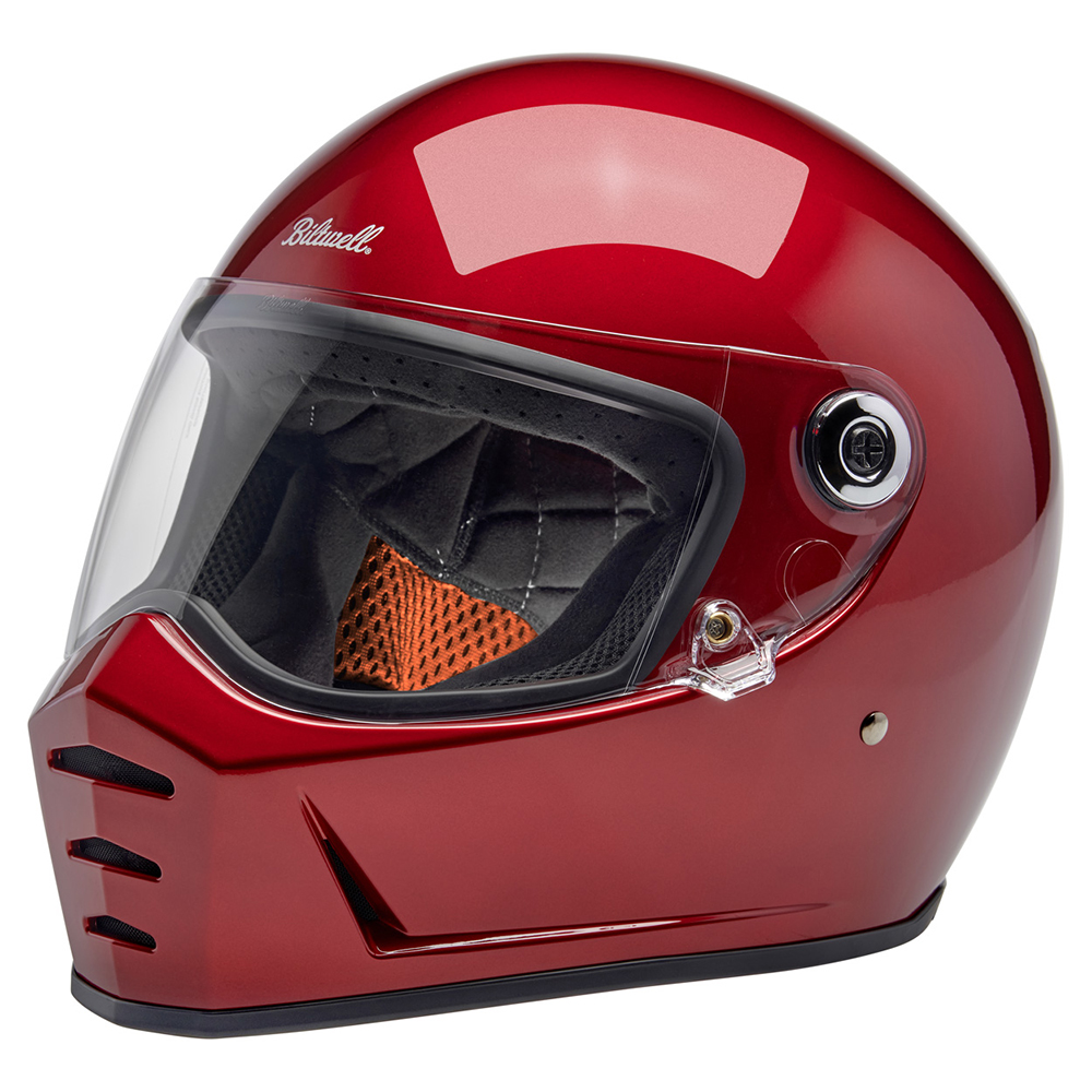 Biltwell Lane Splitter ECE R22.06 Road Helmet Metallic Cherry Red