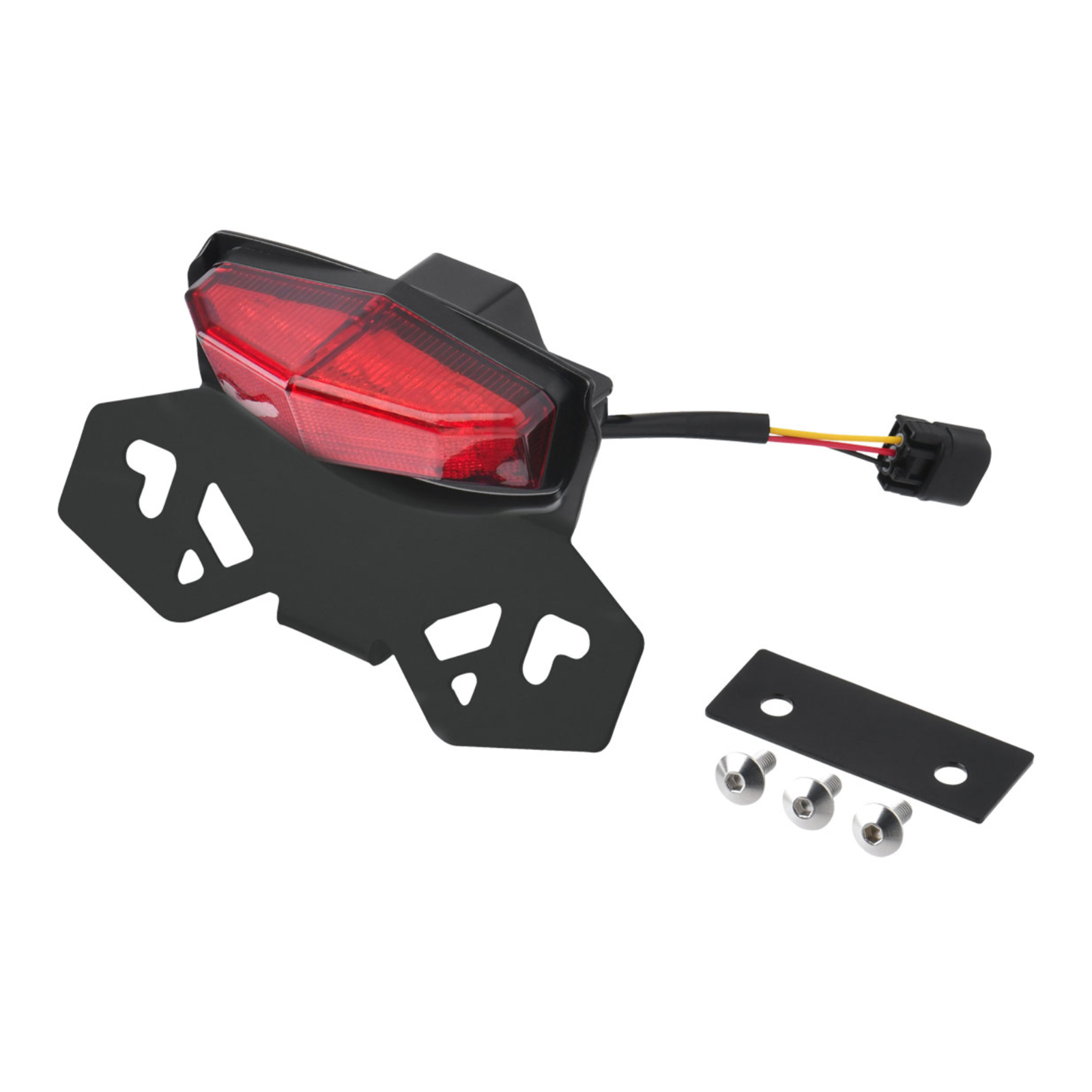DRC Edge Tail Light Holder Kit - Red Lens - CRF300L/Rally '21- - Image 2