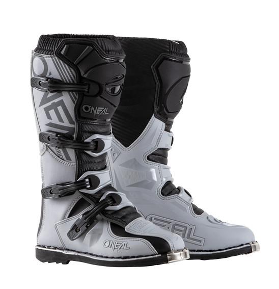 Oneal Element Motocross Boots Grey