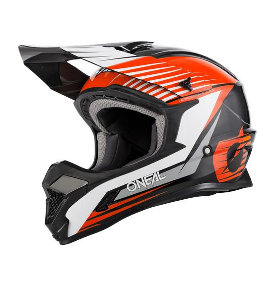 Oneal 1SRS Stream Motocross Helmet Black/Orange