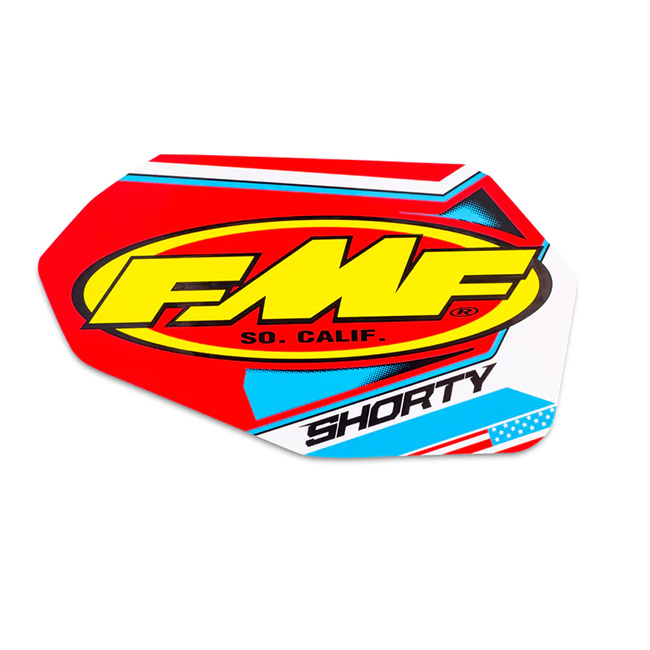 P Core 2 Muffler Sticker Set Patriotic Vinyl FMF [A]