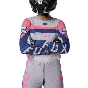 Fox Flexair Efekt Motocross Pants Ladies Purple/Pink - Image 3