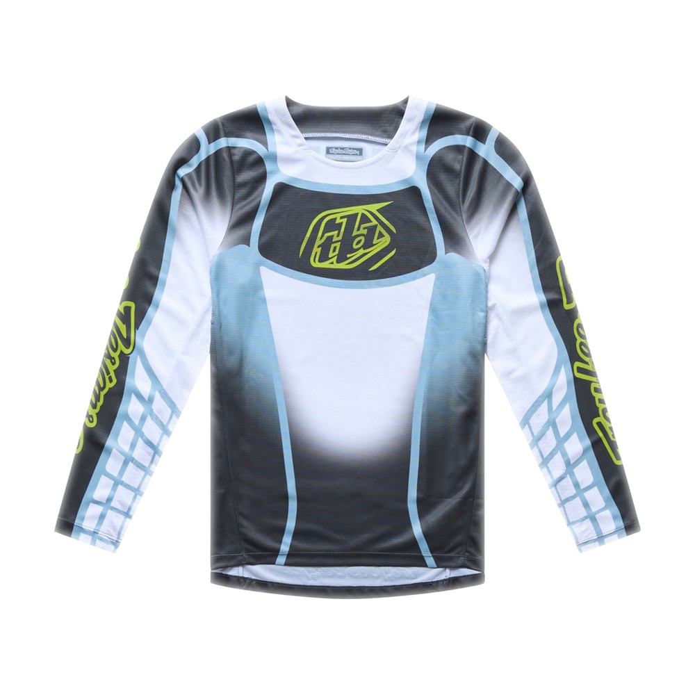 Troy Lee Designs GP Pro Framework Motocross Jersey Youth Carbon/Grey