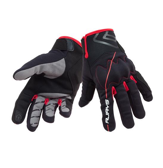 Rjays Twist Road Gloves Black/Red