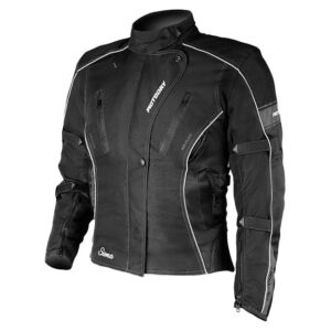MotoDry Siena Road Jacket Ladies Black/White - Image 2