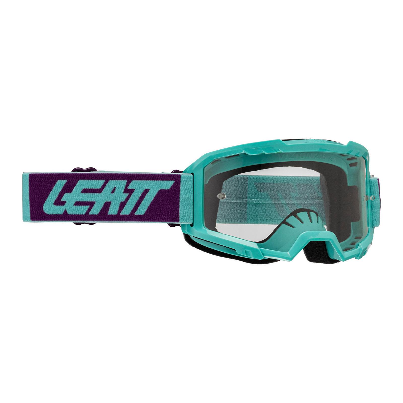 Leatt 2.5 Vizion Goggle Aqua Clear 90 VLT - Image 1