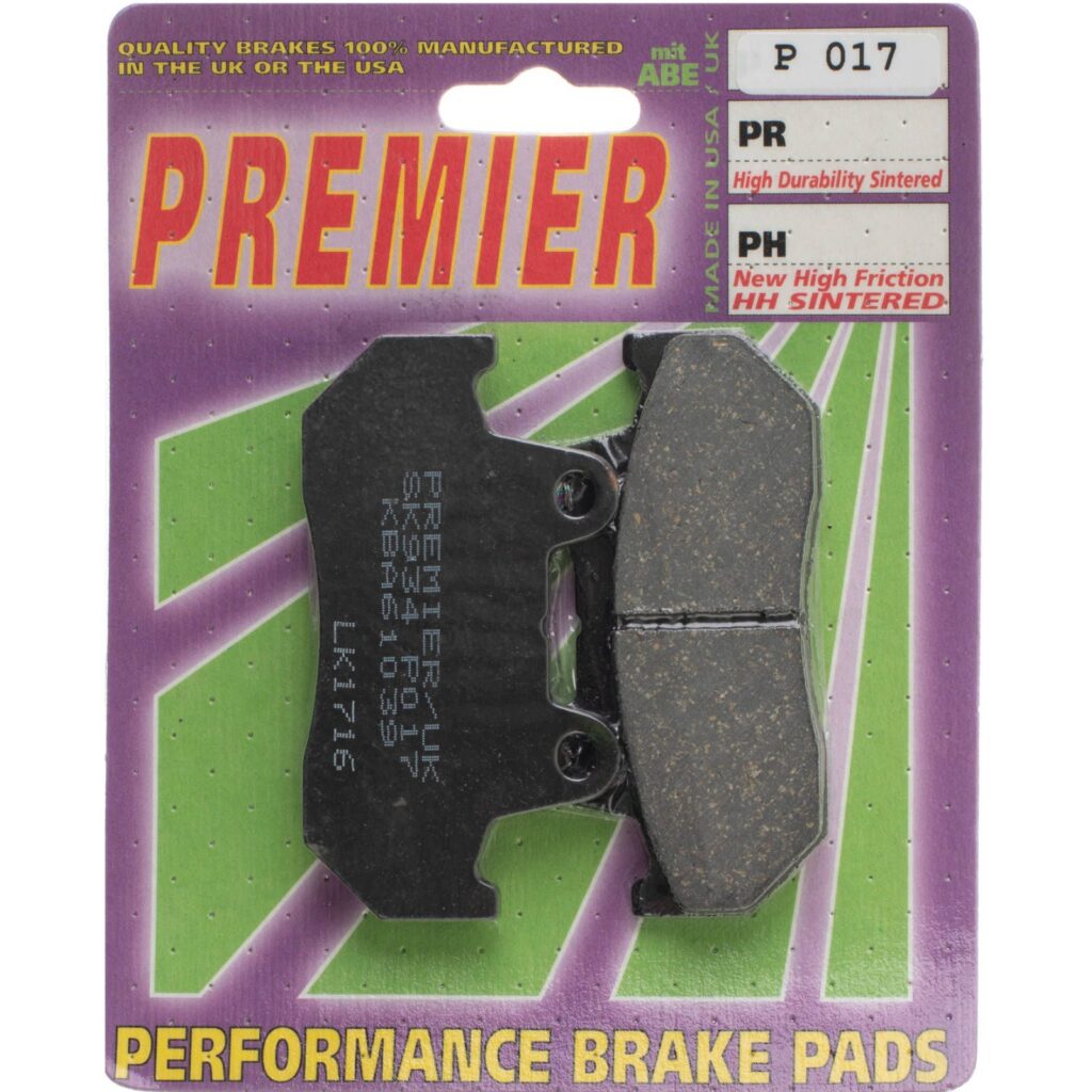PREMIER BRAKE PADS P017 - HON