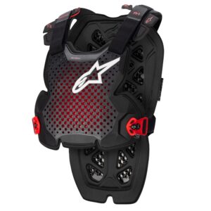 Alpinestars A-1 Pro Chest Protector Anthracite/Black/Red - Image 1