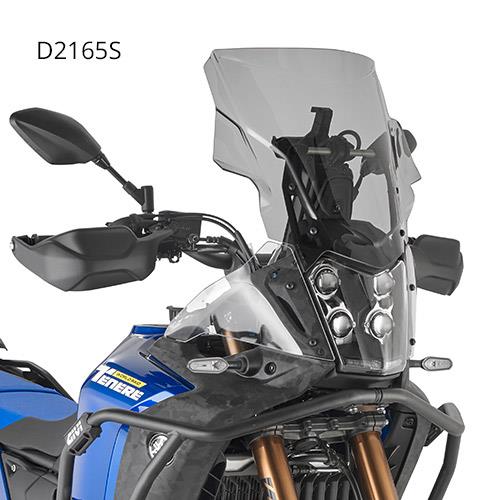 GIVI SCREEN YAMAHA TENERE 700 WORLD RAID '22-> SMOKED 40x43cm