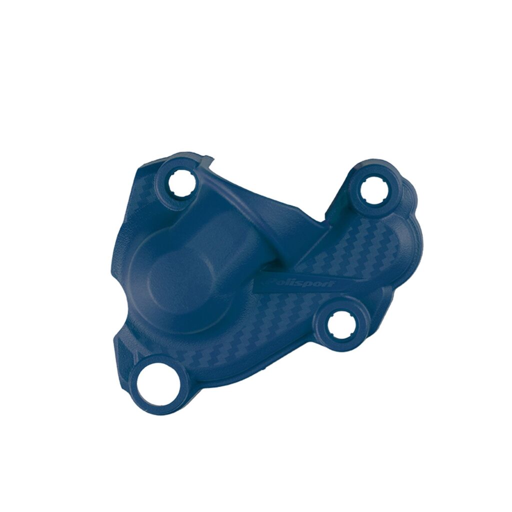 POLISPORT WATERPUMP COVER KTM/HUSQ 2T VARIOUS 16-21 BLUE