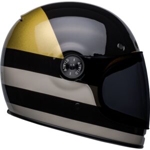 Bullitt Atwyld Orion Gloss Black/Gold Helmet - Image 1