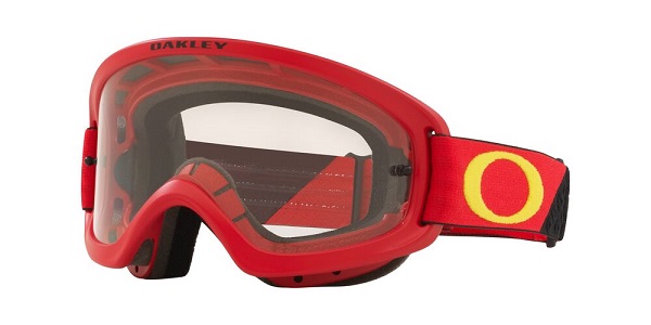 Motocross Goggles Oakley O Frame 2.0 Pro XS Red/Yellow