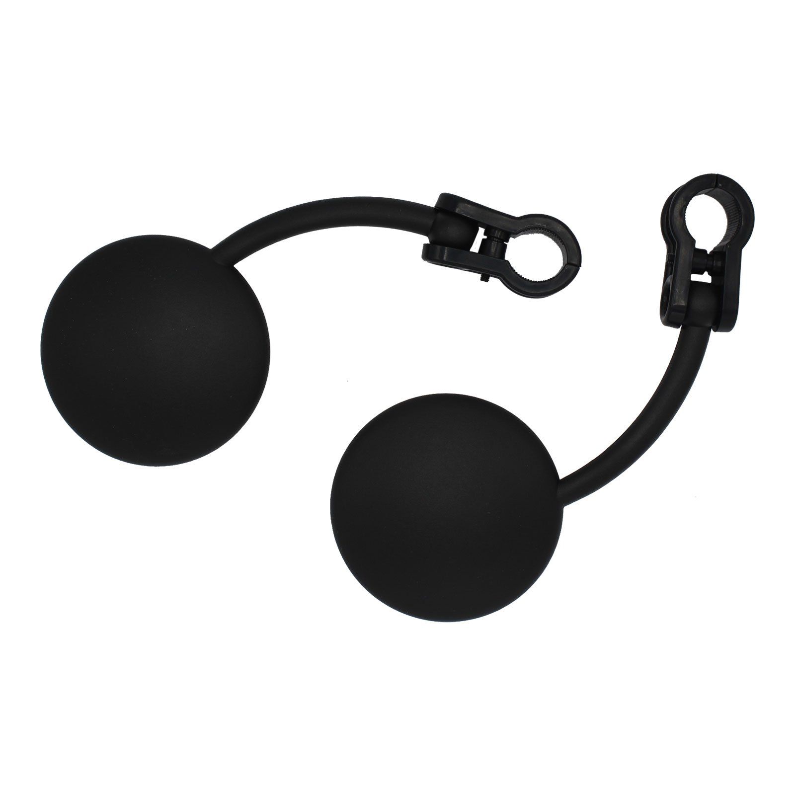 WHITES MIRROR UNIVERSAL FOLDING ENDURO 7/8" BLK (PR) - Image 1