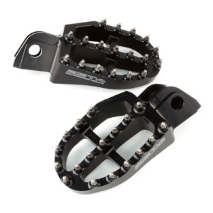 Zeta Aluminium Footpegs KTM SX -'15 - Black - Image 1