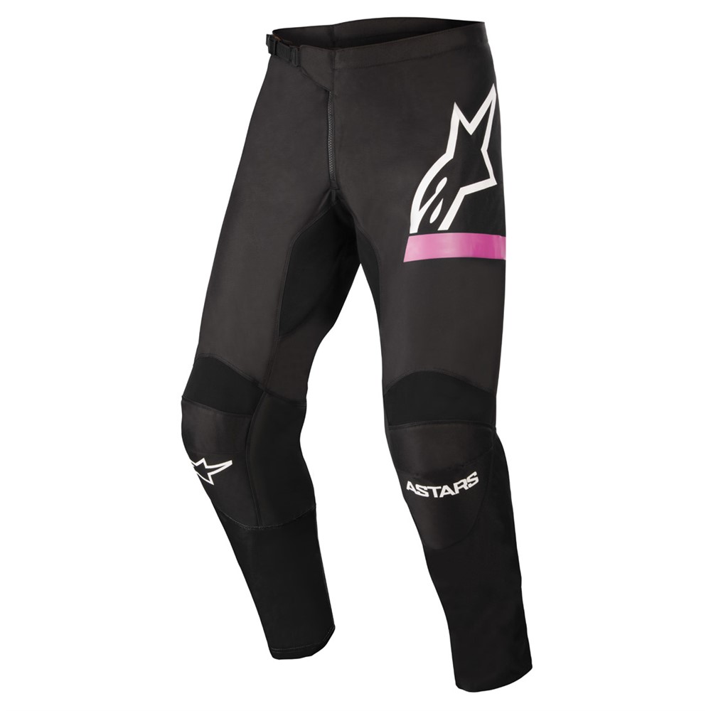 Alpinestars Stella Fluid Chaser Motocross Pants Black/Pink Fluro