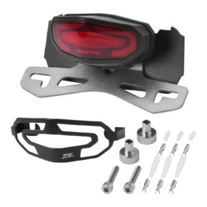 Zeta LED Line Tail Light Holder Kit - Red Lens - Honda CRF450L (-19-), CRF450RL - Image 1