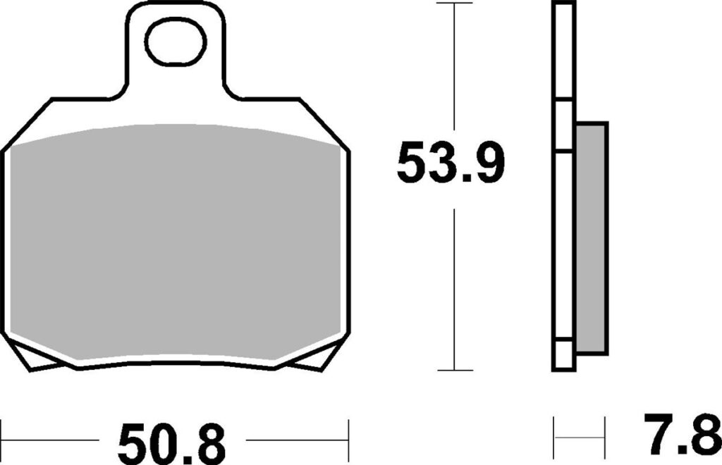 SBS 730LS Rear Brake Pads