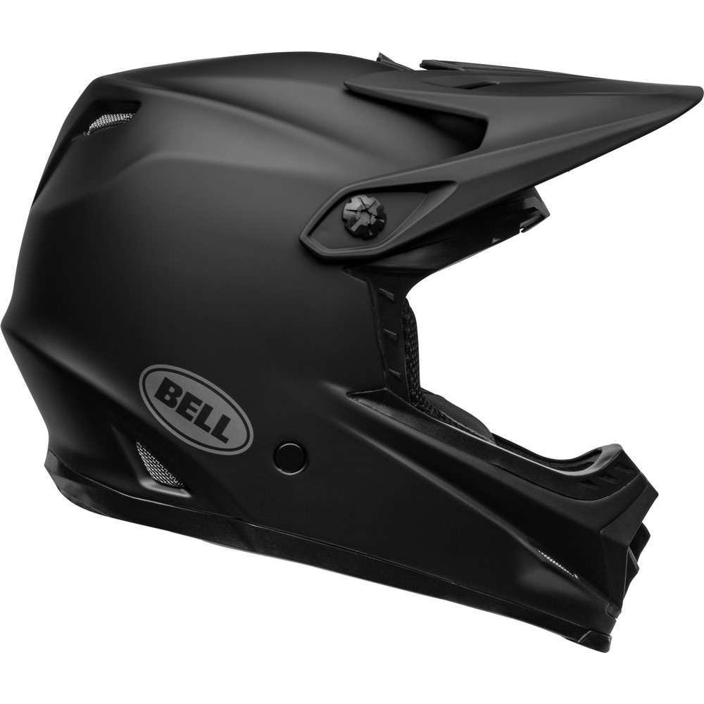 Bell Moto-9 Youth Matte Black Motocross Helmet
