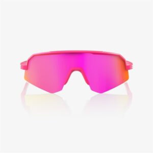 100% Slendale SL Satin Pitaya Sunglasses HiPER Vital Pink Mirror Lens - Image 2