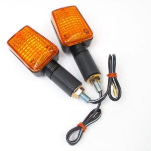 WHITES FLASHER UNI LONG MOUNT BLK PAIR 12V-21W - Image 2