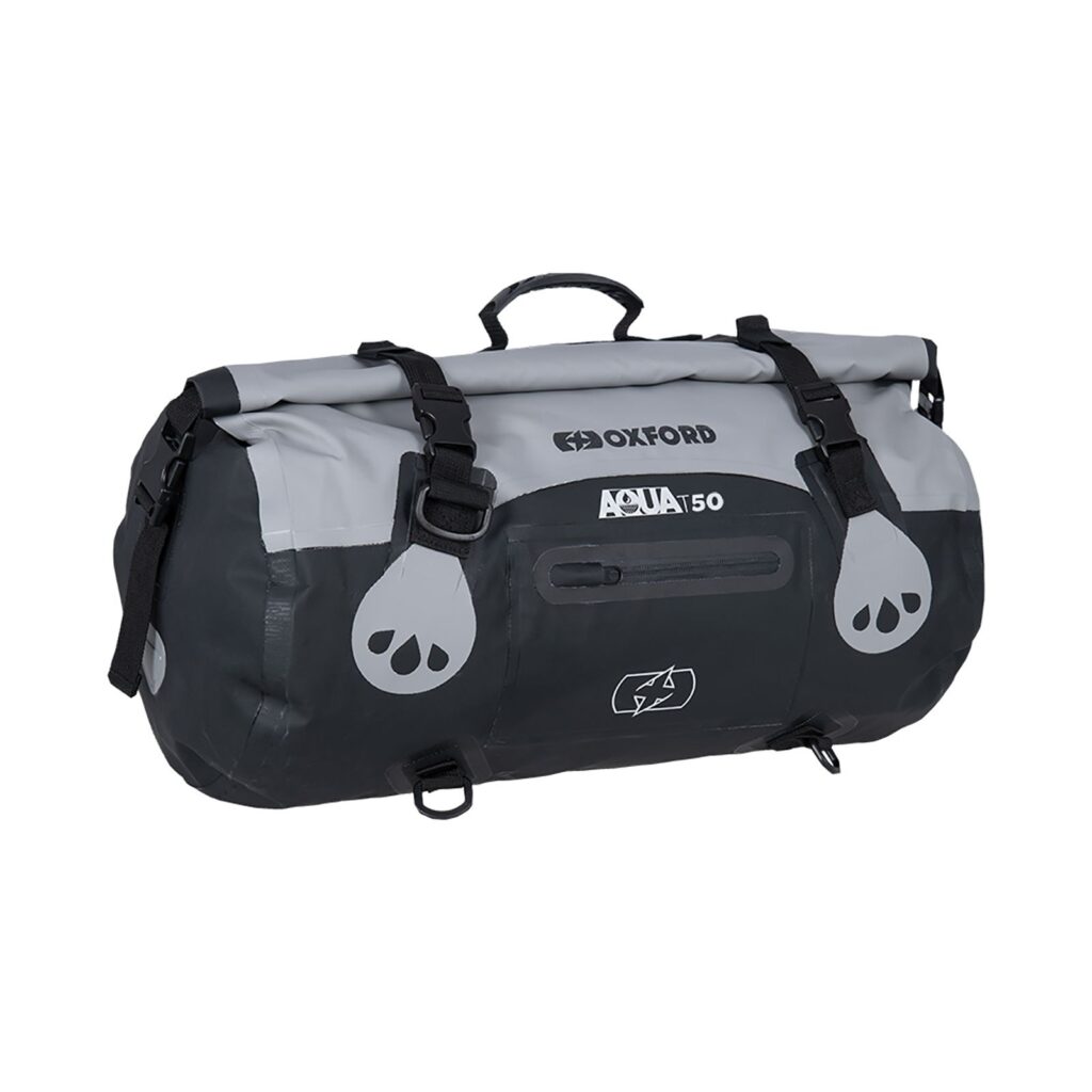 Roll Bag Oxford Aqua T50 Black/Grey
