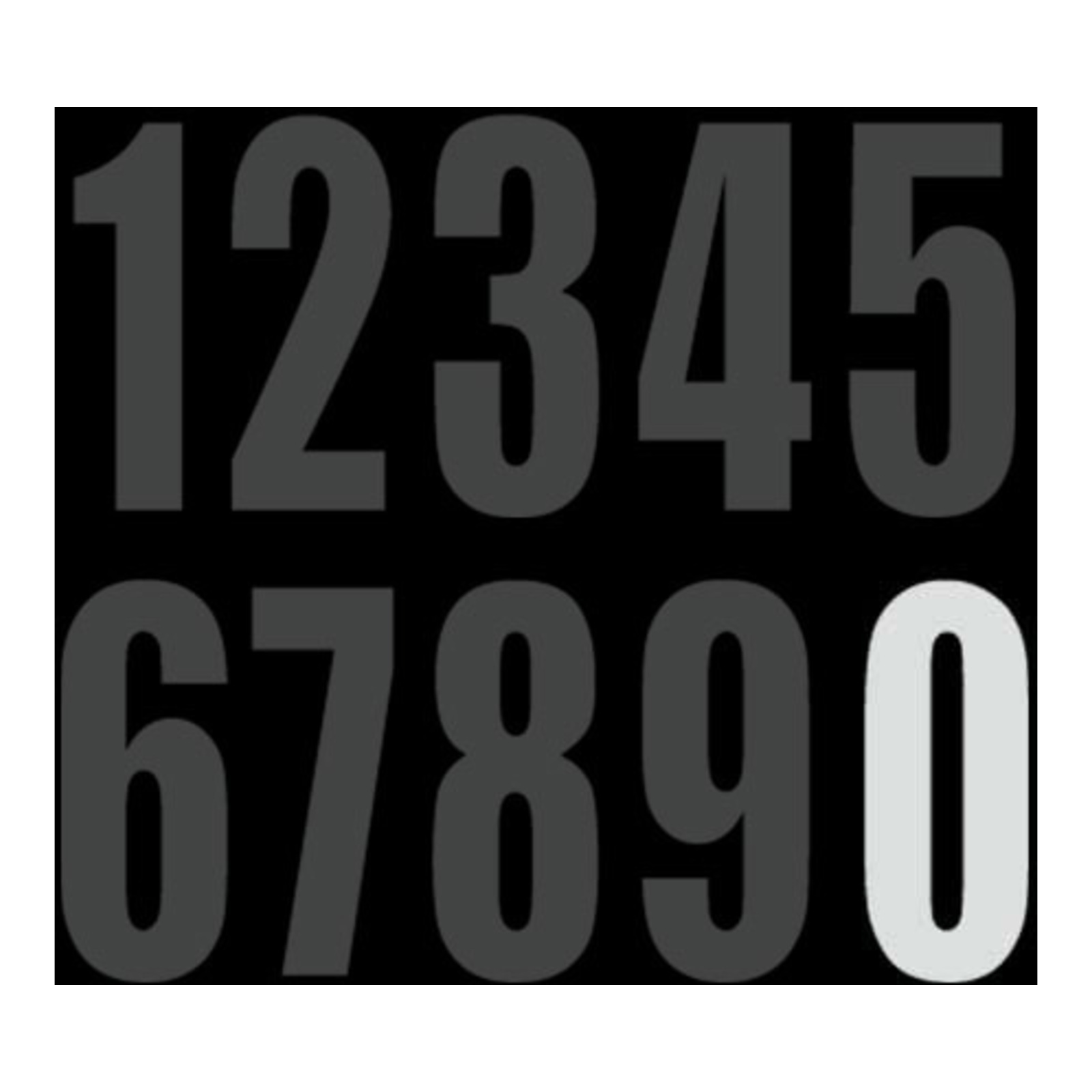 DRC Motion Standard Number MX3 White "0 - Image 2