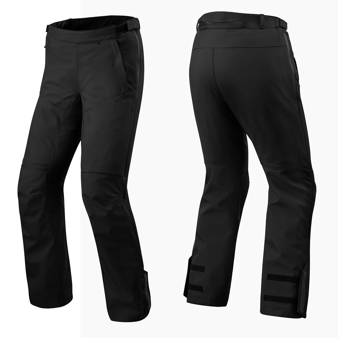 REV'IT! Berlin H2O Road Pants Black Short Leg - Image 1