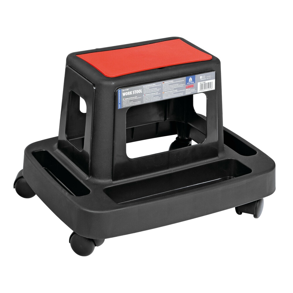 LAMPA WORK STOOL WITH ROLLINGS