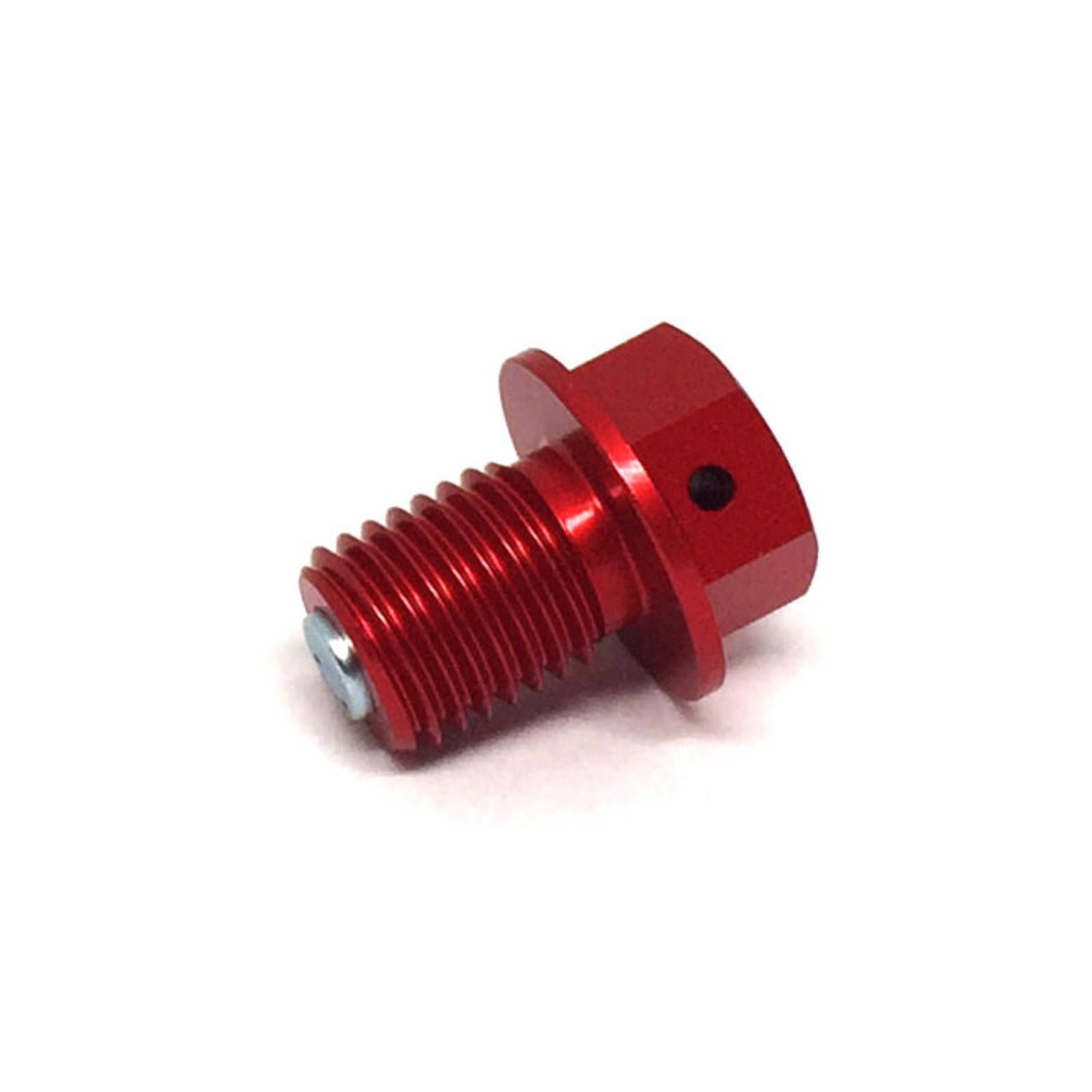 ZETA MAGNETIC DRAIN BOLT M12X15-P1.5 RED - Image 1