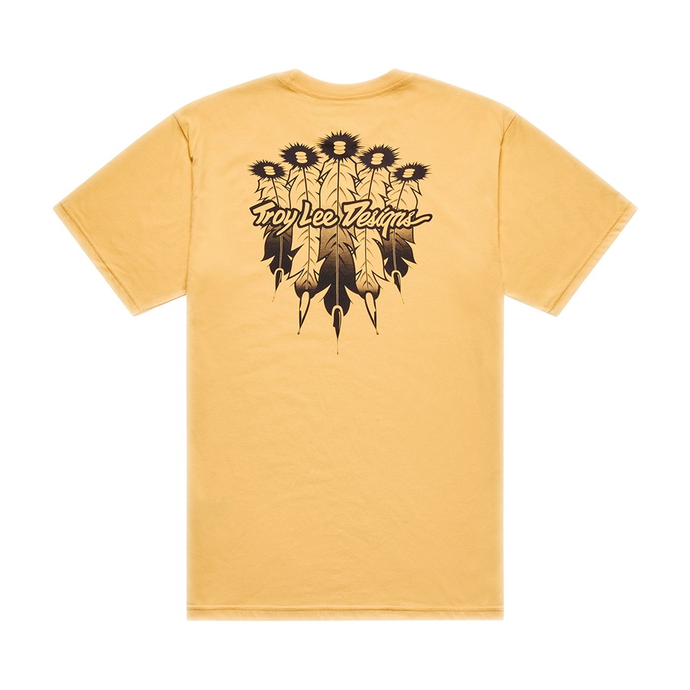 Troy Lee Designs Feather Tee Bleached Melon