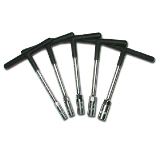 X TECH MINI T-HANDLE SET 5PC METRIC BLK DIP CR-V