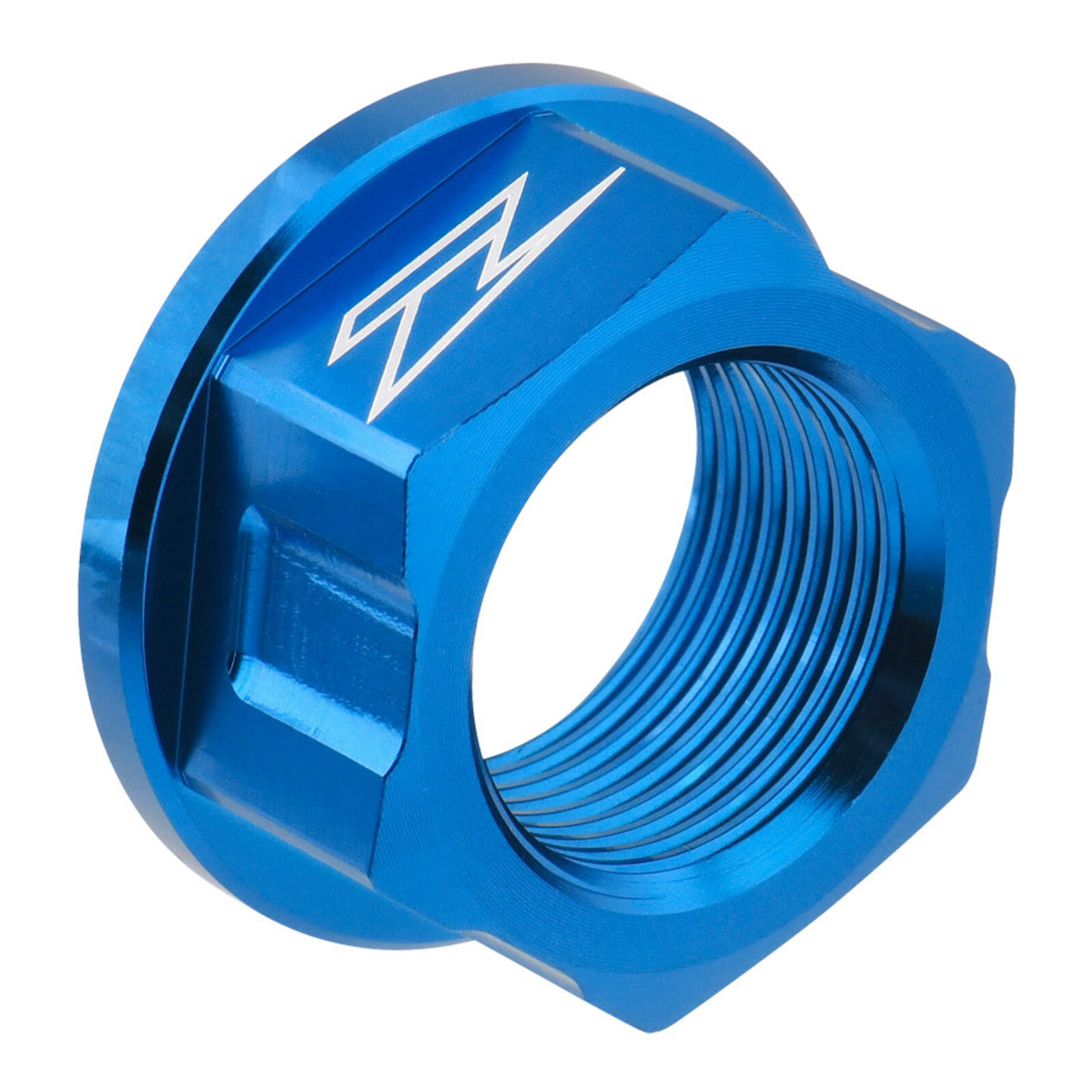 Zeta Axle Nut M22X30-P1.5 H17 - H-Blue - Image 1