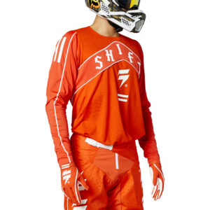Shift Black Label Veem Motocross Jersey Orange/White - Image 1