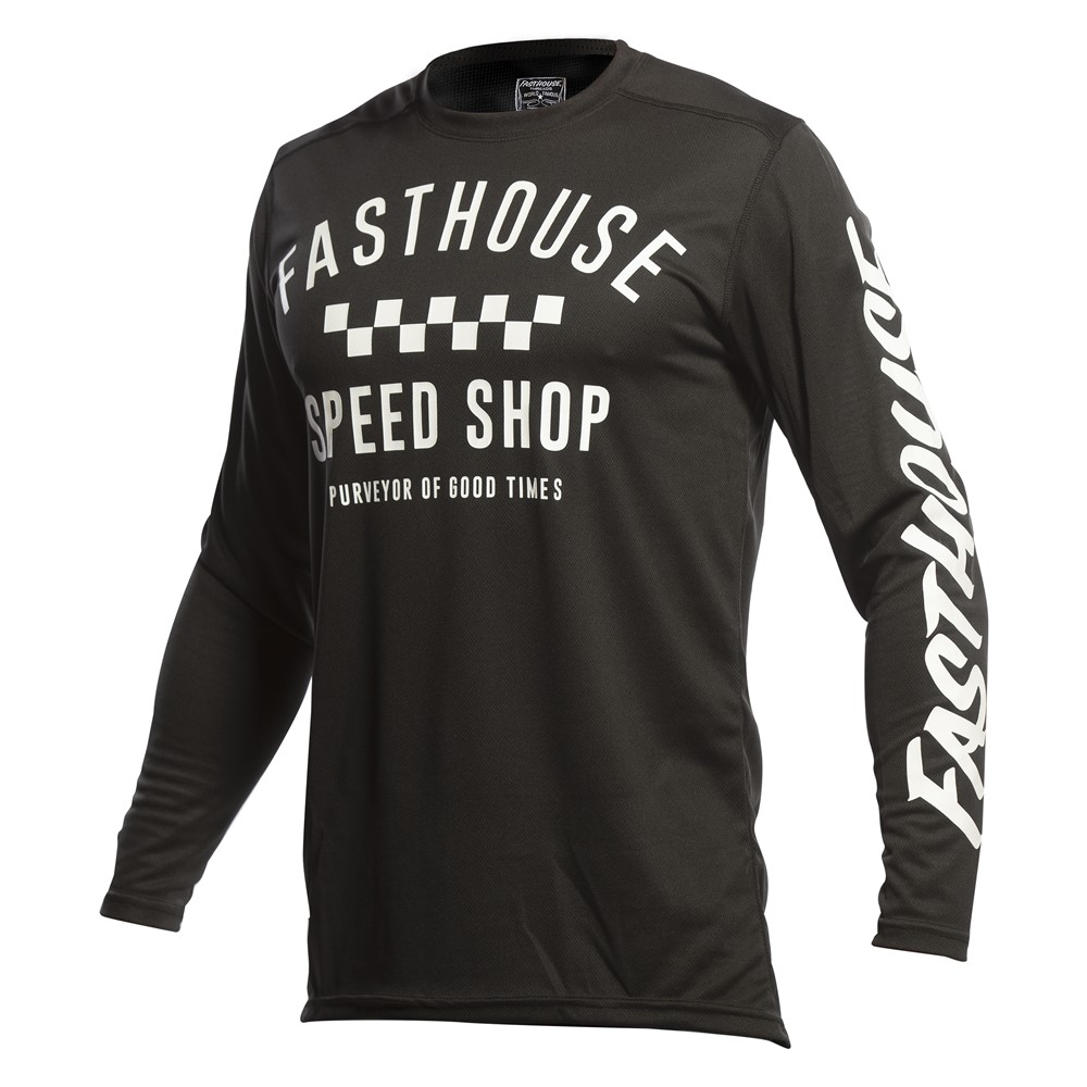 Fasthouse Carbon Motocross Jeresy Black