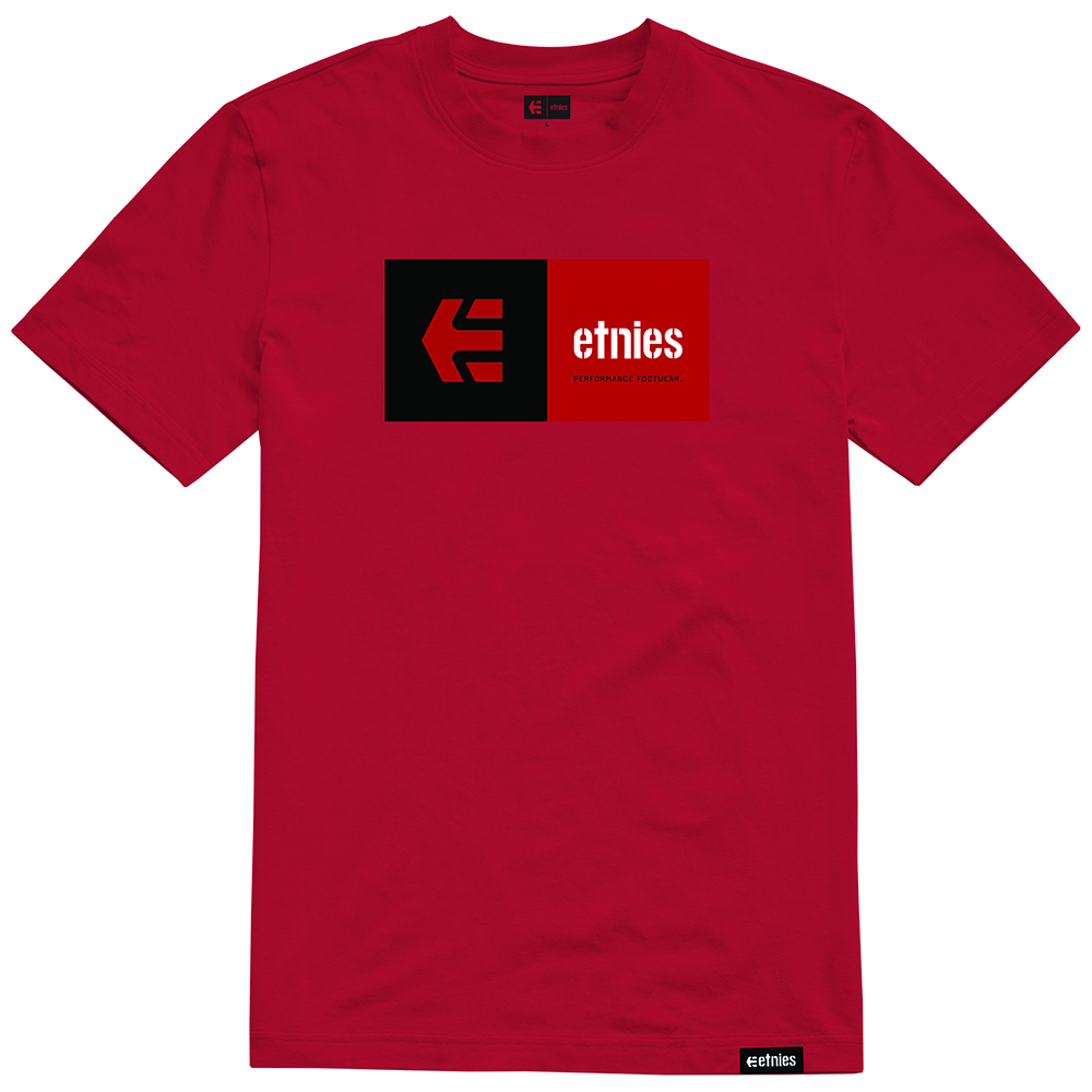 EBLOCK TEE [BURGUNDY] XL