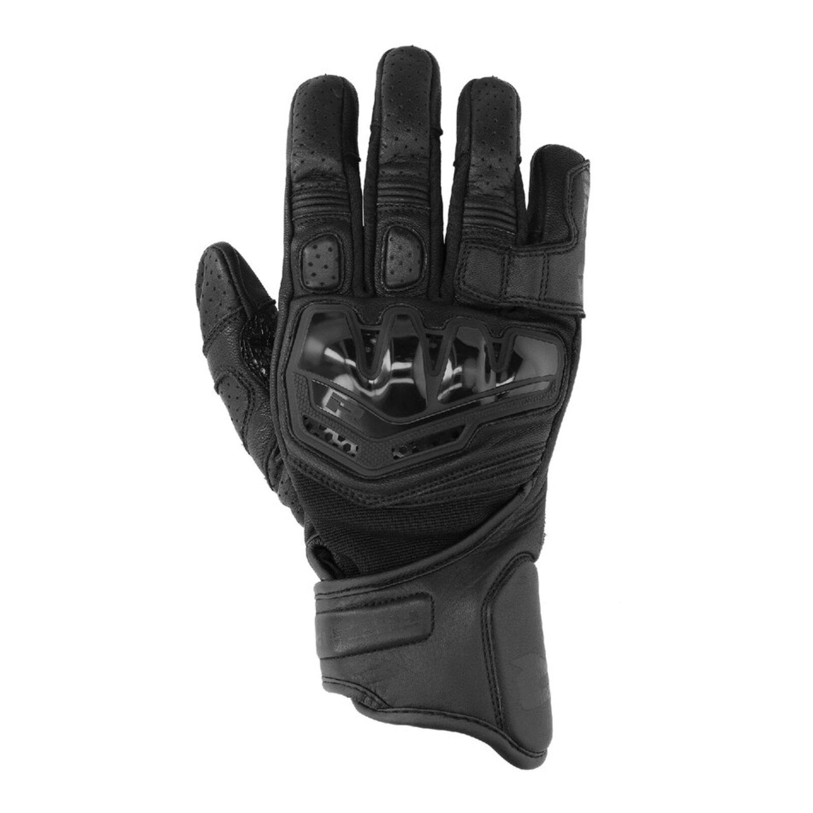 Richa Stradale Stealth Road Gloves Black - Image 1
