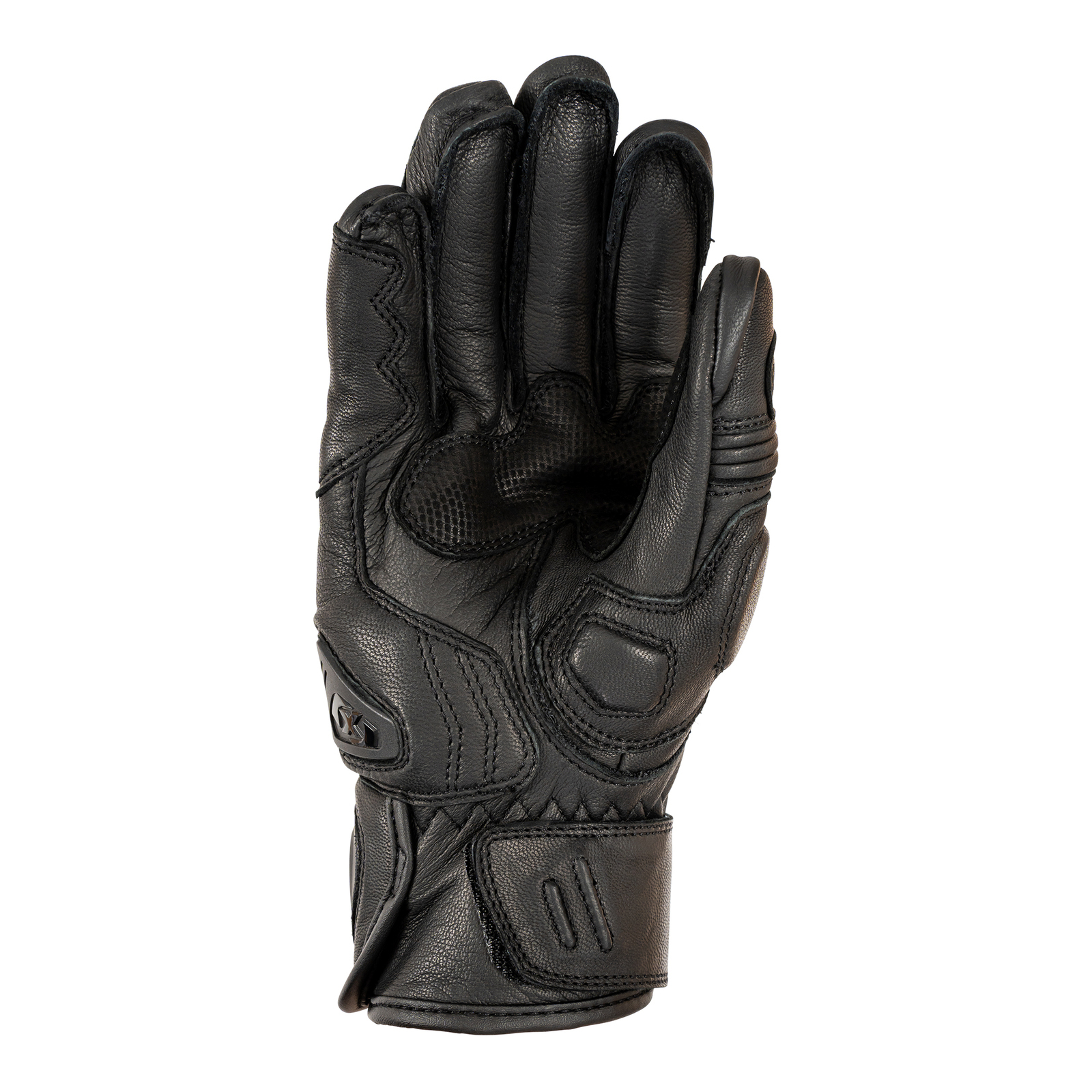 Oxford Cypher 1.0 Short Leather Glove MS - Stealth Black - Image 2