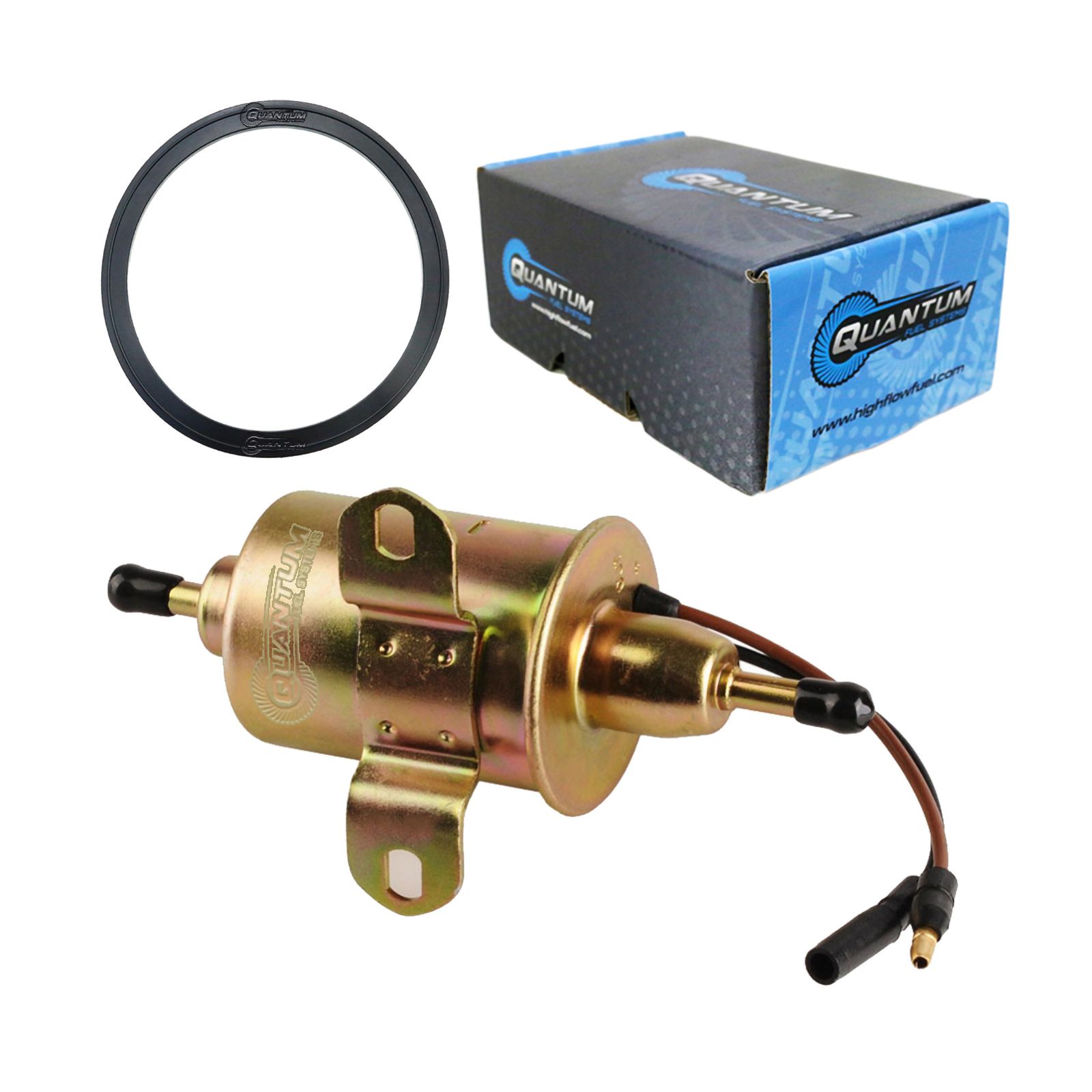 QUANTUM DIESEL FRAME-MOUNTED ELECTRIC FUEL PUMP W/ TANK SEAL - Image 1