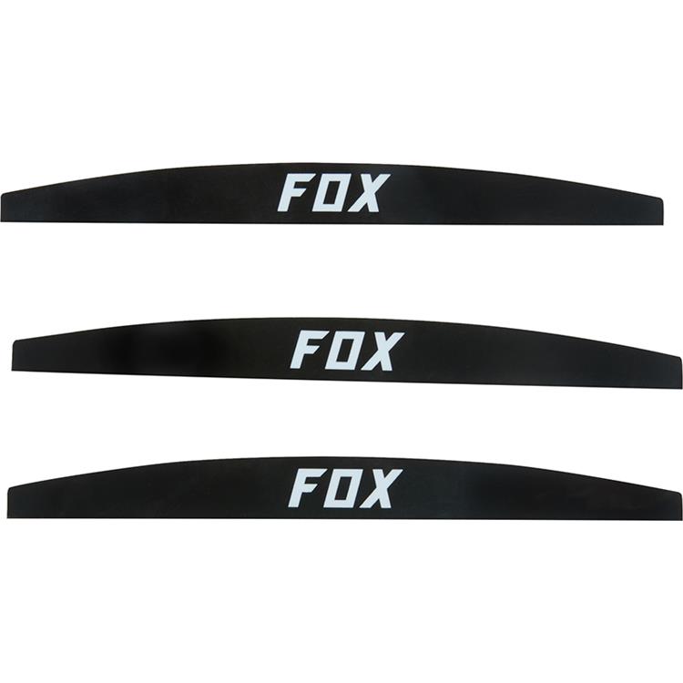 FOX VUE MUD GUARDS - 3PK [CLEAR] NS