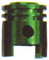 KEITI VALVE CAPS PISTON [BLACK] 2PC