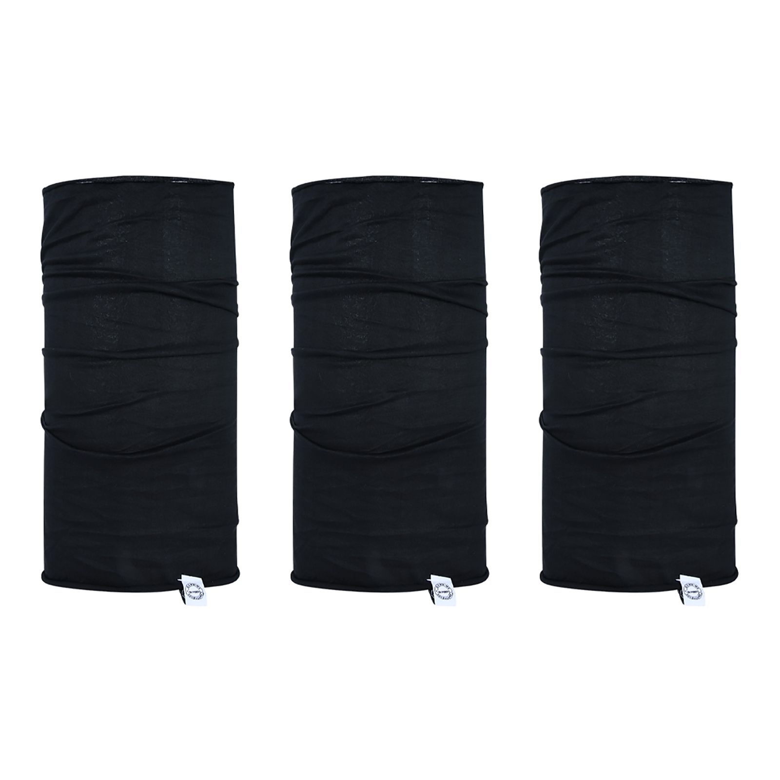 OXford Comfy Neck Tube Black/Black 3 Pack - Image 1