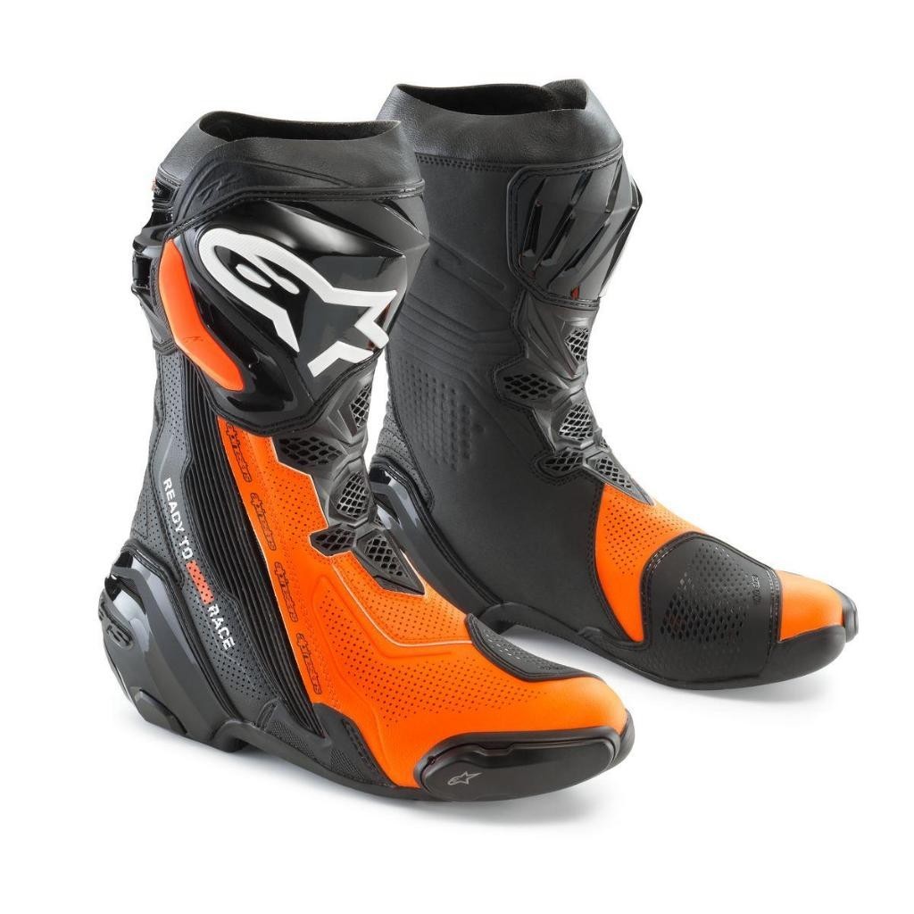 KTM Supertech R V2 Road Boots Orange/Black